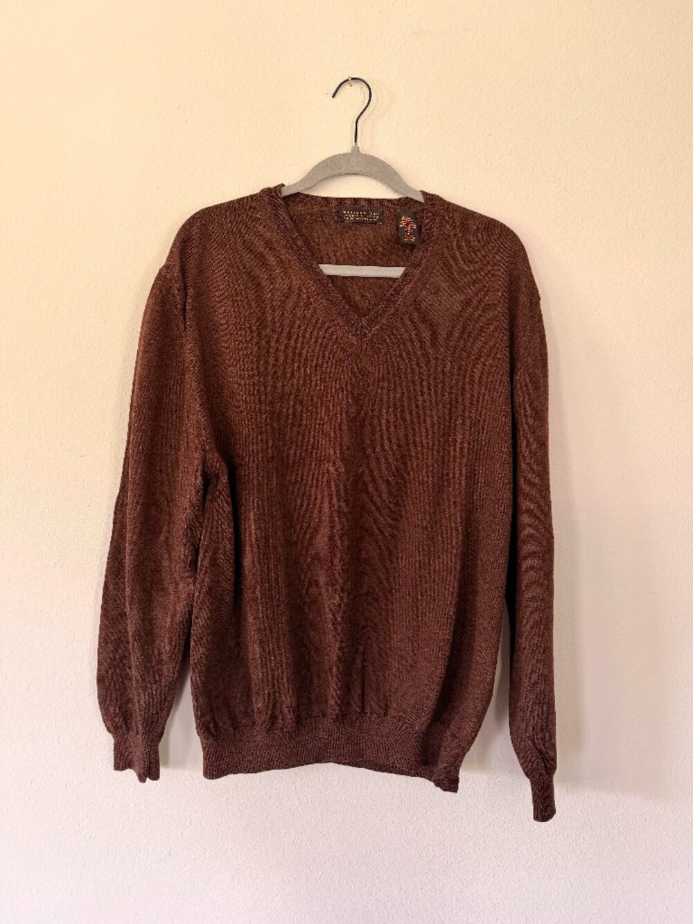 Vintage Merino Wool Sweater | Made in Italy | Metropolitan by Lord & Taylor